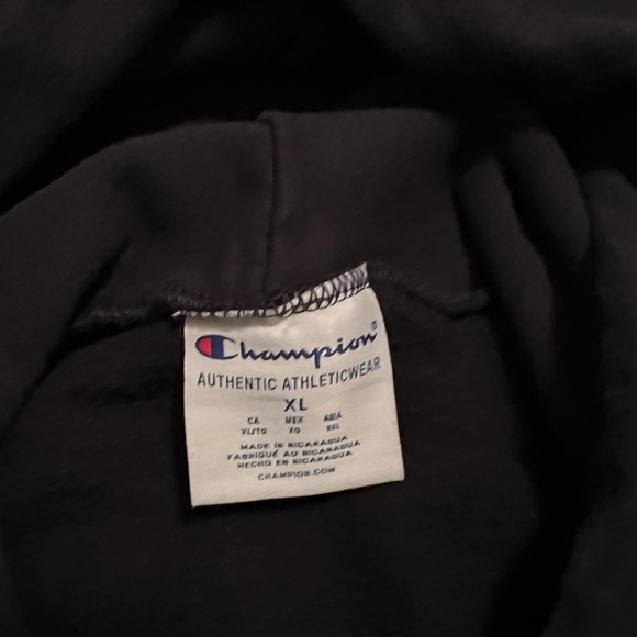 Auburn Navy Champion Hooded Sweatshirt - size XL - Excellent condition - Picture 5 of 5